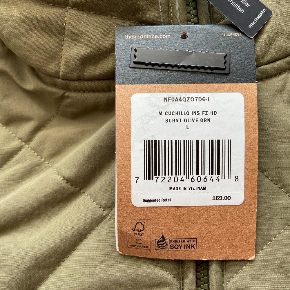 The North Face CuChillo Full-Zip Jacket L - Picture 4 of 6